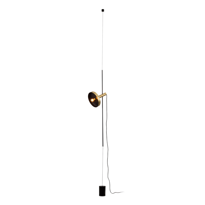 BIM objects Free download! WHIZZ Golden/black pendant/floor lamp