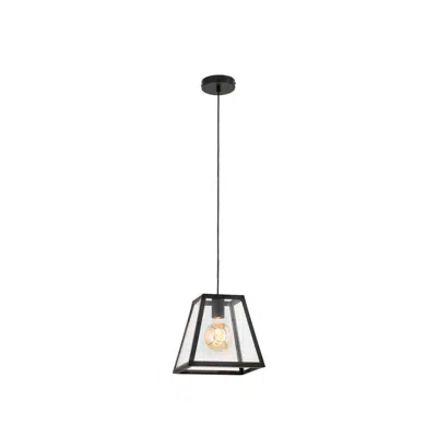 Image pour ROSE Lampe suspension noir