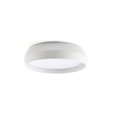 Immagine per SHOKU 350 Lampada da parete/plafoniera bianca/bianca