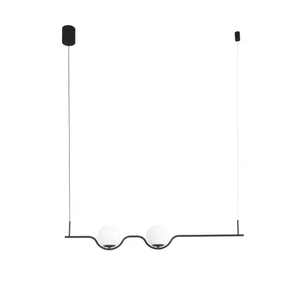 Image for LE VITA Black pendant lamp