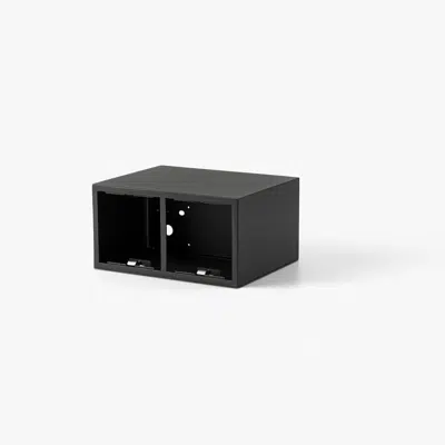 Image pour PODIUM Boîtier de surface noir 2L