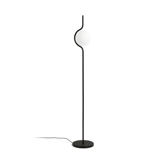 LE VITA Black floor lamp dimmable