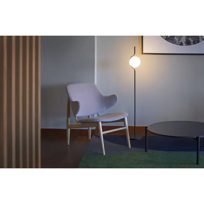 LE VITA Lampadaire dimmable noir