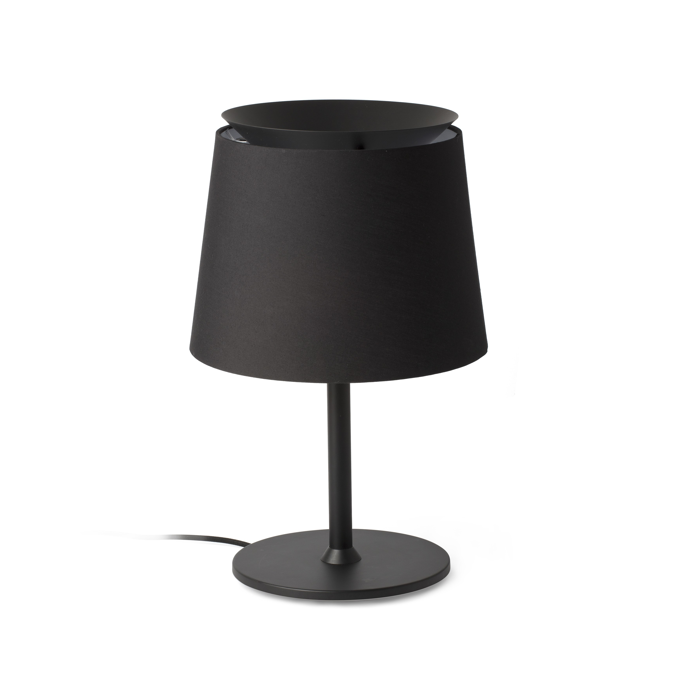 SAVOY Lampe de table noire/noire