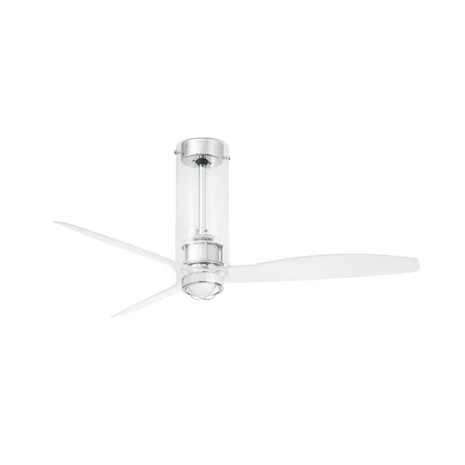 BIM objects Free download! TUBE FAN LED Transparent ceiling FAN LED