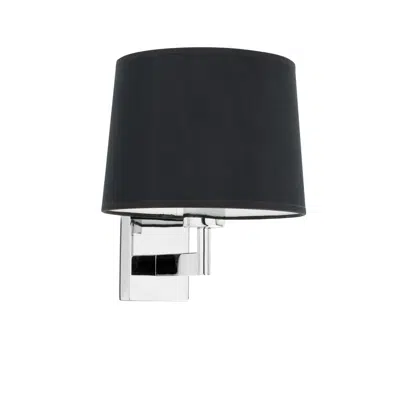 kuva kohteelle ARTIS Chrome/black wall lamp