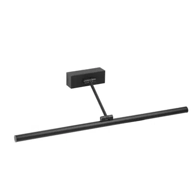 imagem para MAGRITTE 600 Black picture wall light 12W
