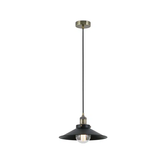 MARLIN Black pendant lamp