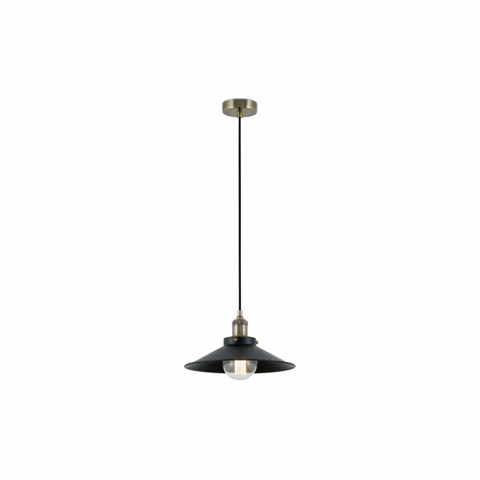 MARLIN Black pendant lamp