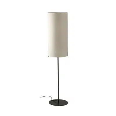 Image for NILA Black and off white floor lamp