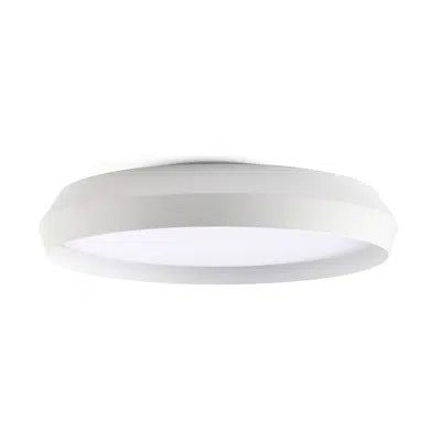 Immagine per SHOKU 600 Lampada da parete/plafoniera bianca/bianca