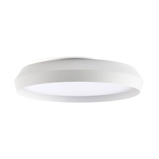 SHOKU 600 Lampada da parete/plafoniera bianca/bianca