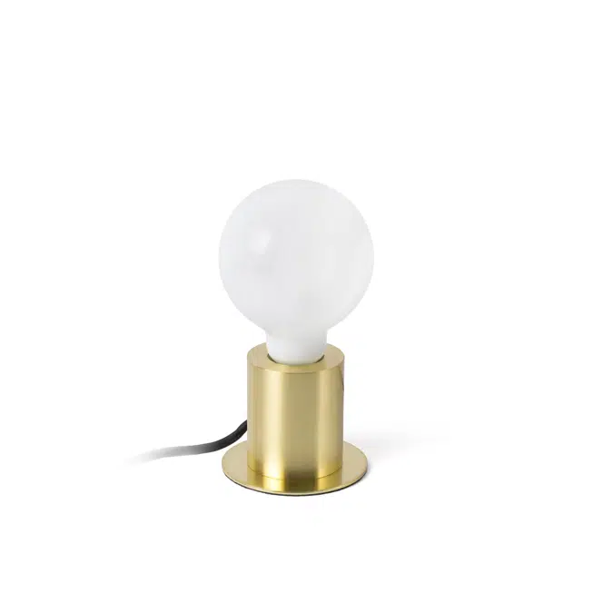 TEN Satin gold table lamp