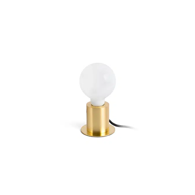 TEN Satin gold table lamp