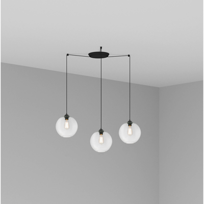 Image pour CLARA Lampe suspension transparent 3L