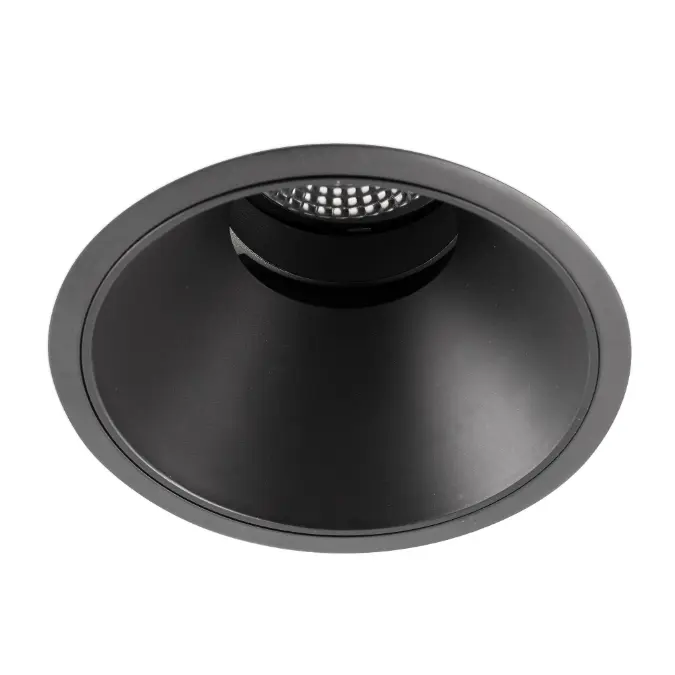 BIM objects - Free download! DEEP78 Downlight round black 36° 3000K ...
