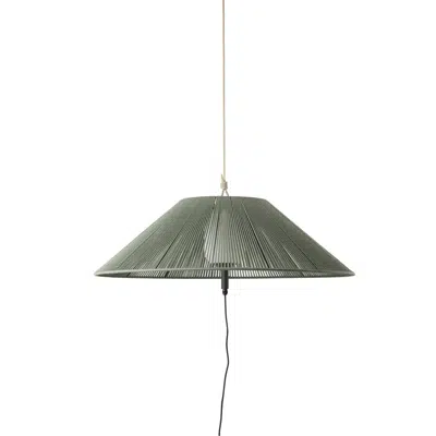 kuva kohteelle SAIGON OUT C100 olive green portable and pendant lamp hole cap