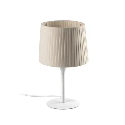 kép a termékről - SAMBA White/ribbon beige table lamp
