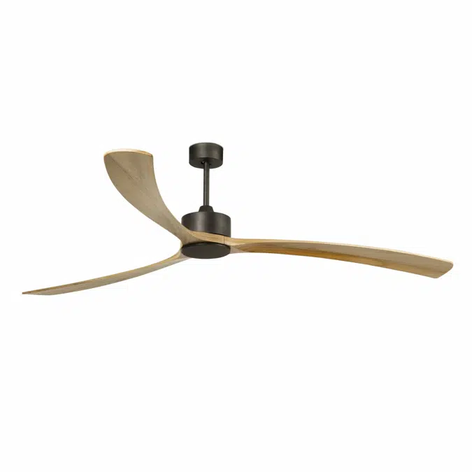 KAUAI XXL Ventilador marrón