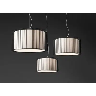 LINDA Black pendant lamp图像