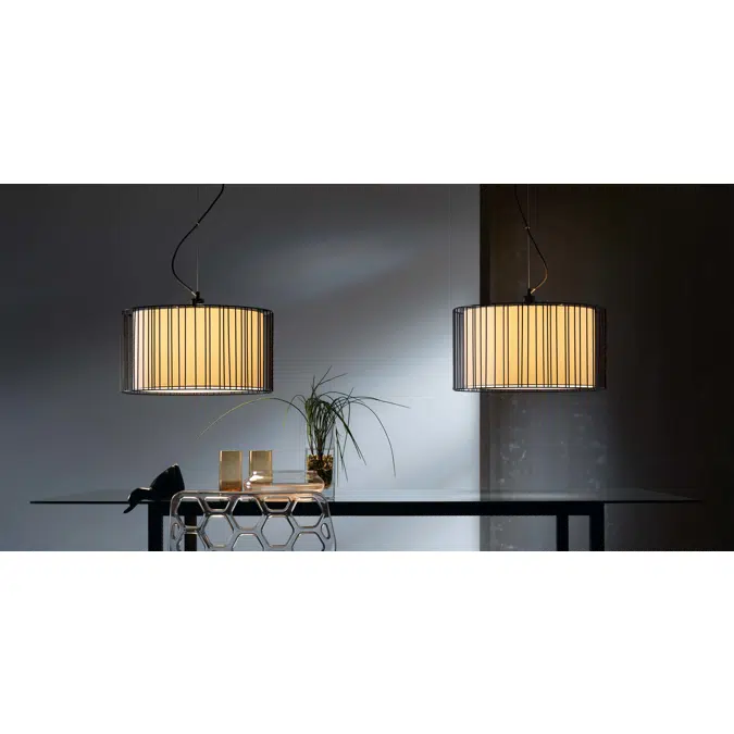 LINDA Black pendant lamp