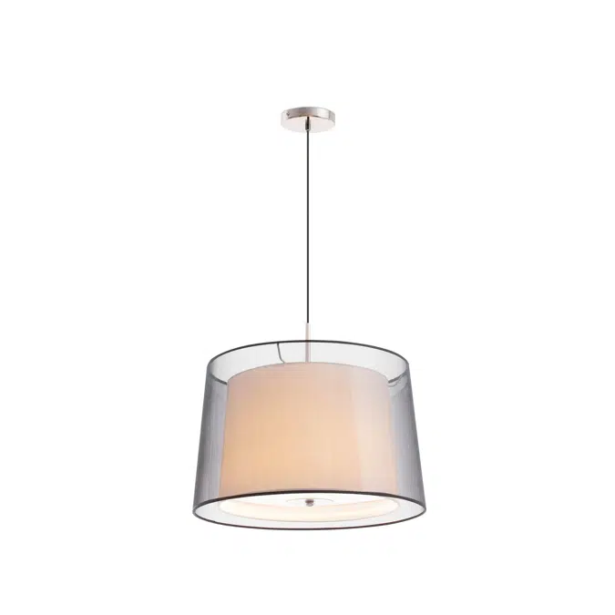 SABA 400 Matt nickel pendant lamp 3L