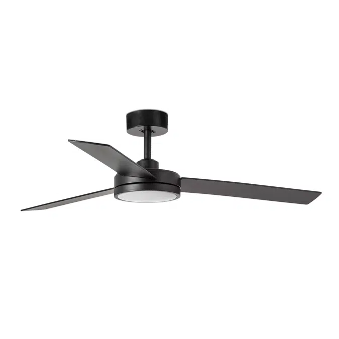 BARTH Black ceiling fan