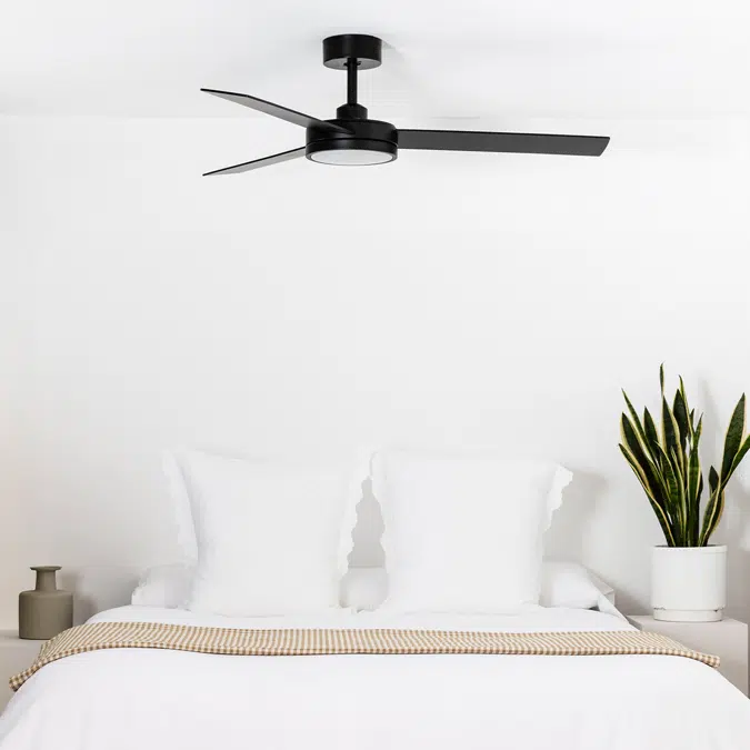 BARTH Black ceiling fan