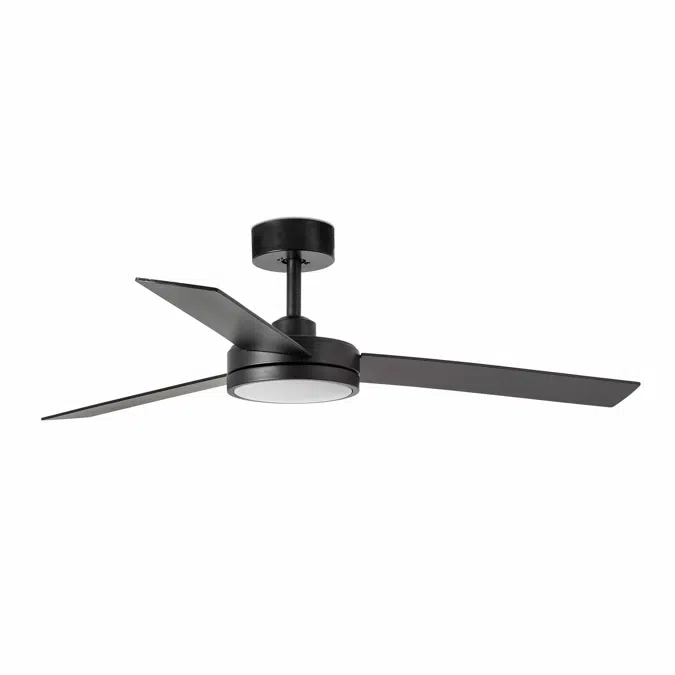 BARTH L LED Ventilateur noir