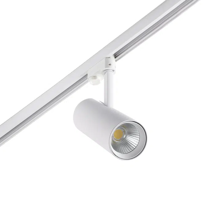 BIM objects - Free download! FUGA MEDIUM White projector LED FOOD 24W ...