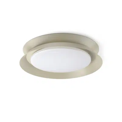 Image for TENDER Grey ceiling lamp 2700K