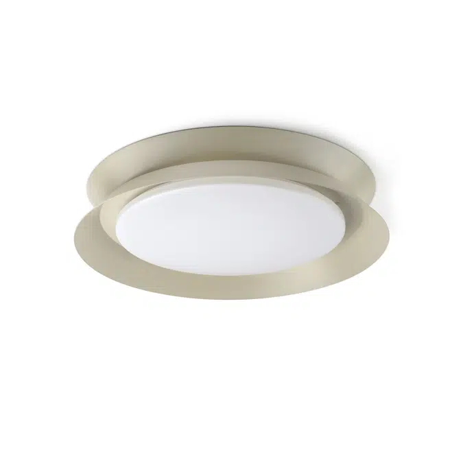 TENDER Grey ceiling lamp 2700K