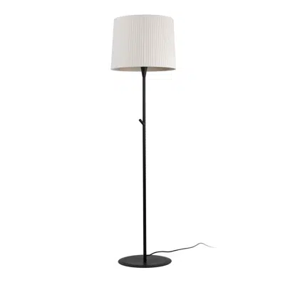 Зображення для SAMBA Black/ribbon beige floor lamp