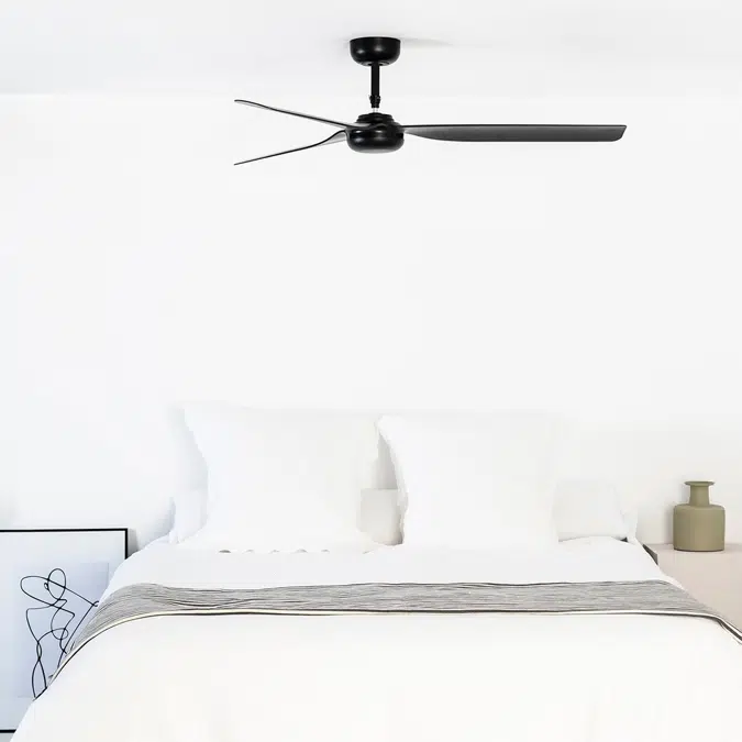 PUNT M Schwarz DC SMART-Ventilator