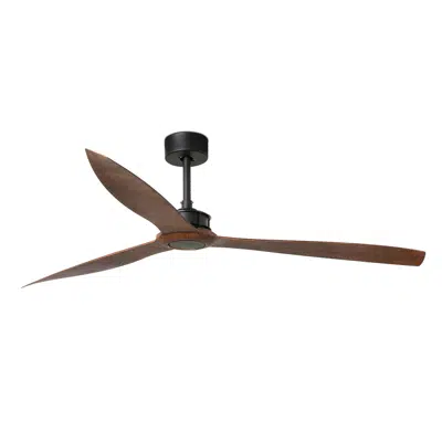 Image pour JUST FAN XL Ventilateur noir mat/bois 178cm