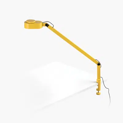 Image for INVITING Yellow clip lamp