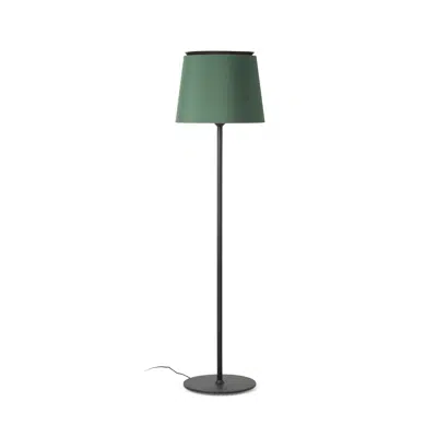 Image for SAVOY Black/green floor lamp