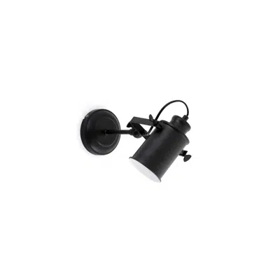 Image pour LIST Lampe applique noir