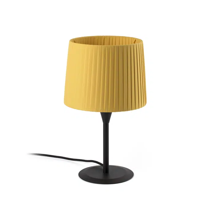 SAMBA Black/ribbon yellow table lamp