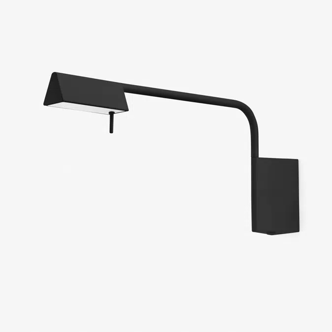 ACADEMY LED Black wall lamp