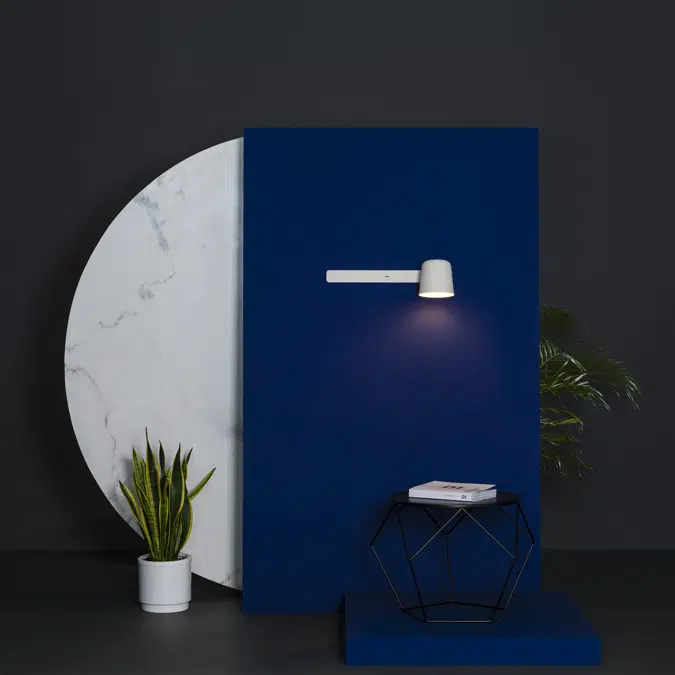 TILA White table lamp