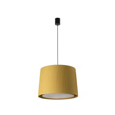 изображение для SAMBA Black/ribbon yellow pendant simple lamp