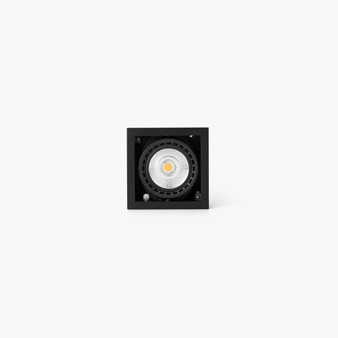 BIM objects - Free download! MINI COLIN-1 Black recessed 25W BREAD 20 ...