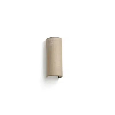 Image for OTTON R Round Jute wall lamp vertical 2L