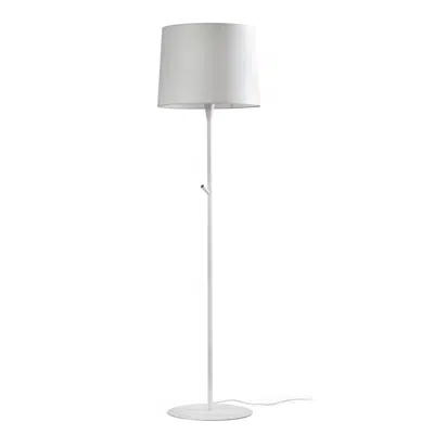 Image for CONGA White/white ivory floor lamp