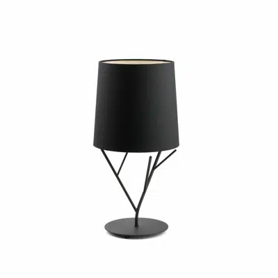 Зображення для TREE Black table lamp