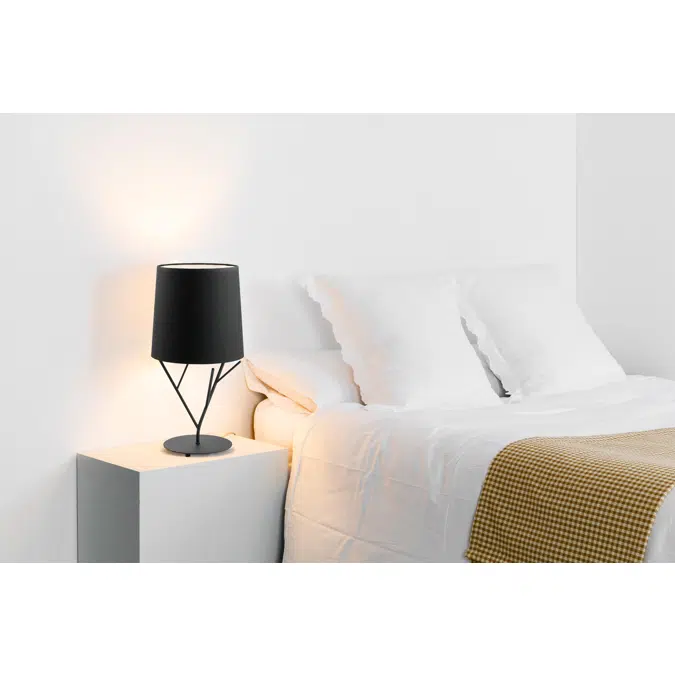 TREE Lampe de table noir 1L