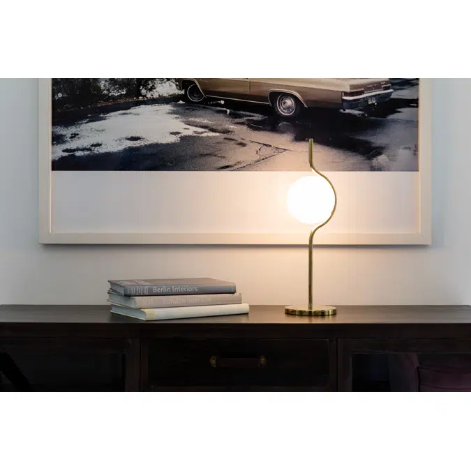 LE VITA Gold table lamp dimmable