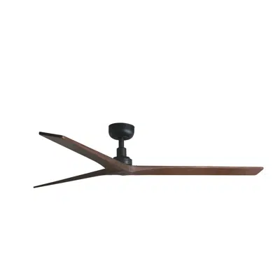 Image pour KLIM L Ventilateur noir/noyer