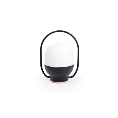 Image for TAKE AWAY Black portable lamp
